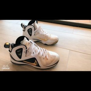 Nike Lebron 9 Elite Flywire Home White